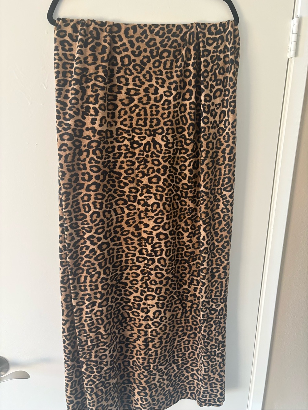 Leopard Print Wrap Chico’s Cashmere blend